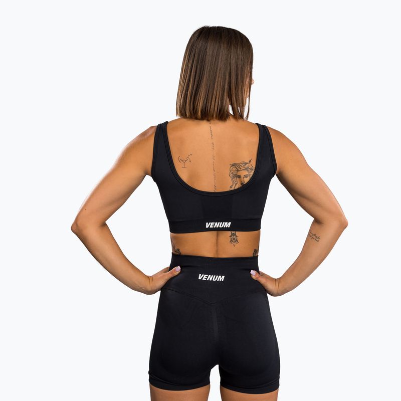 Biustonosz treningowy Venum Sculpt black/white 2