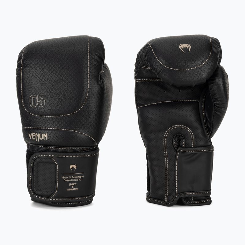 Rękawice bokserskie Venum Impact Evo Scales Boxing black