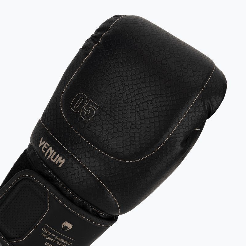 Rękawice bokserskie Venum Impact Evo Scales Boxing black 5