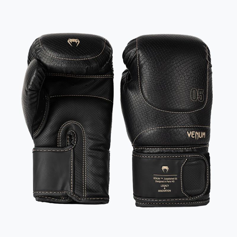 Rękawice bokserskie Venum Impact Evo Scales Boxing black