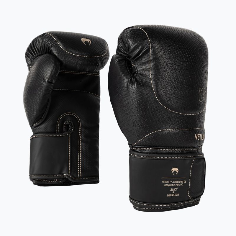 Rękawice bokserskie Venum Impact Evo Scales Boxing black 3
