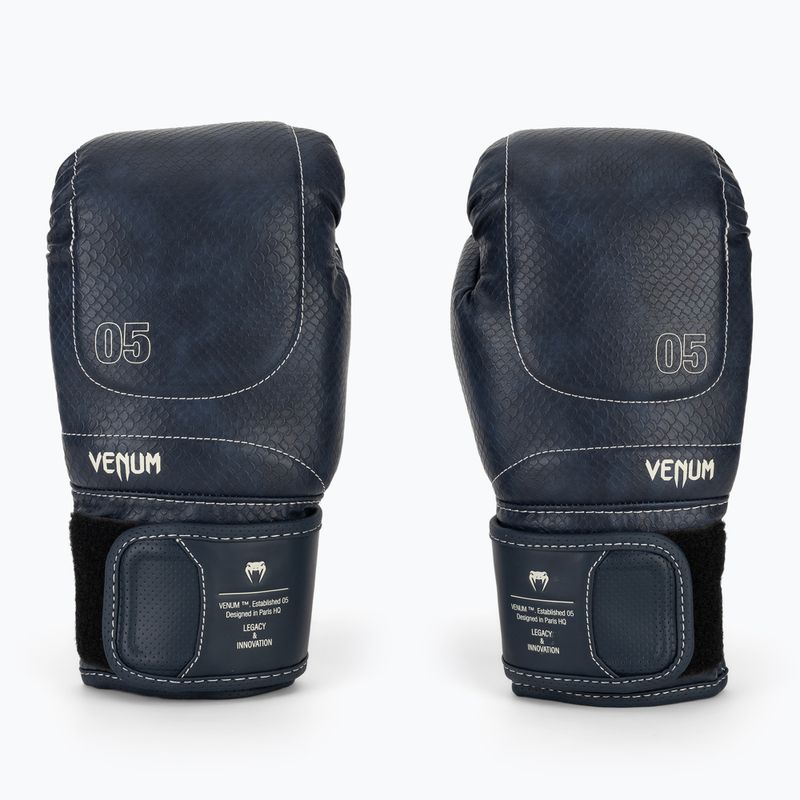 Rękawice bokserskie Venum Impact Evo Scales Boxing midnight blue 2