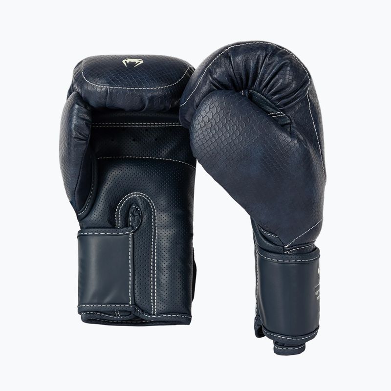 Rękawice bokserskie Venum Impact Evo Scales Boxing midnight blue 3