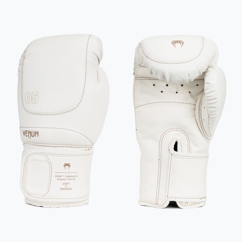 Rękawice bokserskie Venum Impact Evo Scales Boxing ivory