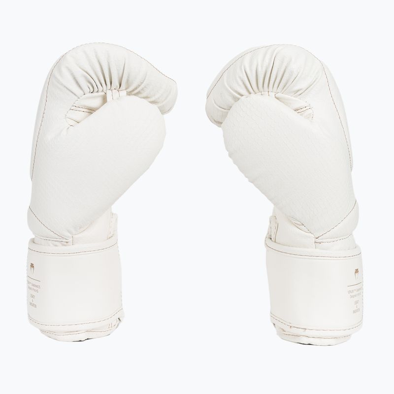 Rękawice bokserskie Venum Impact Evo Scales Boxing ivory 4