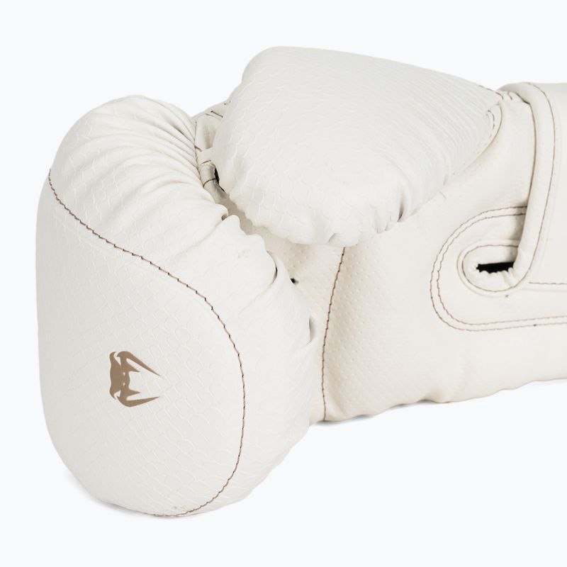 Rękawice bokserskie Venum Impact Evo Scales Boxing ivory 5