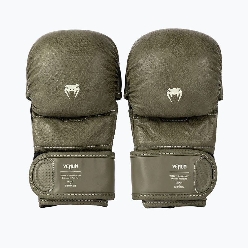 Rękawice sparringowe MMA Venum Impact Evo Scales MMA army green