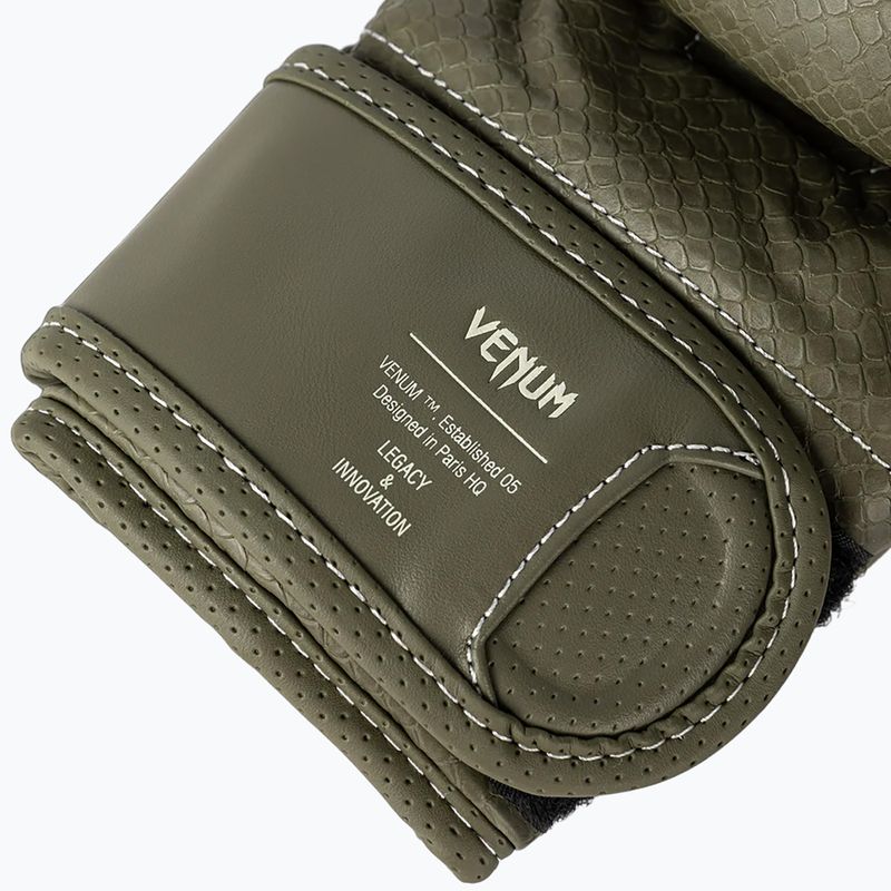 Rękawice sparringowe MMA Venum Impact Evo Scales MMA army green 5