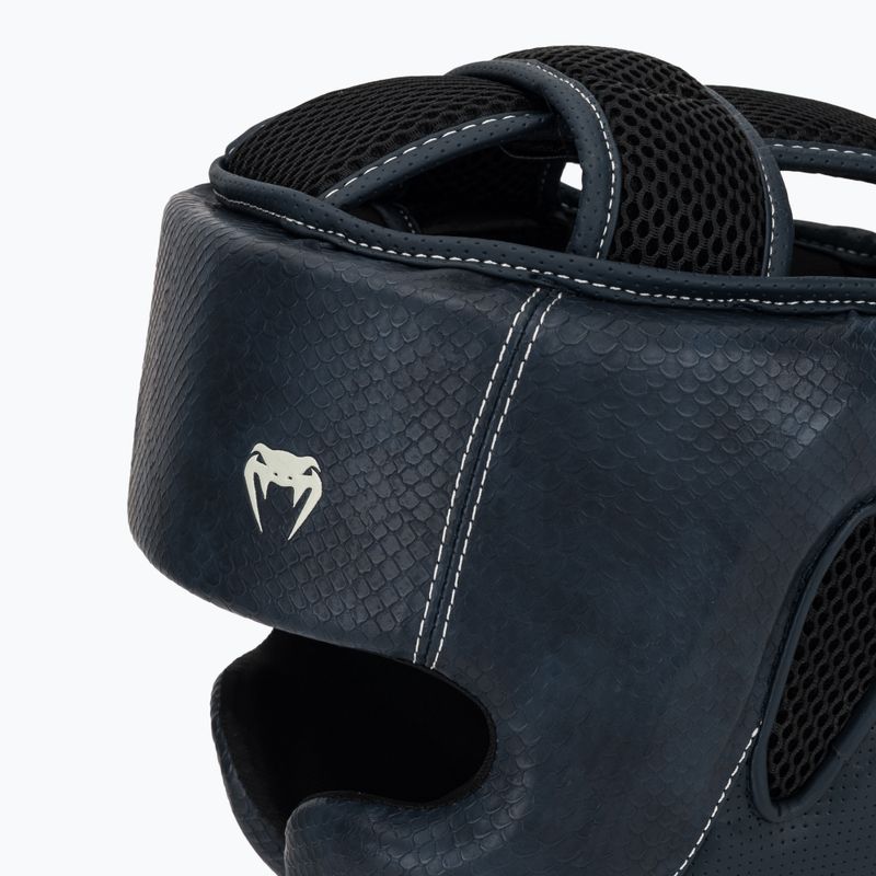 Kask bokserski Venum Impact Evo Scales Headgear midnight blue 4