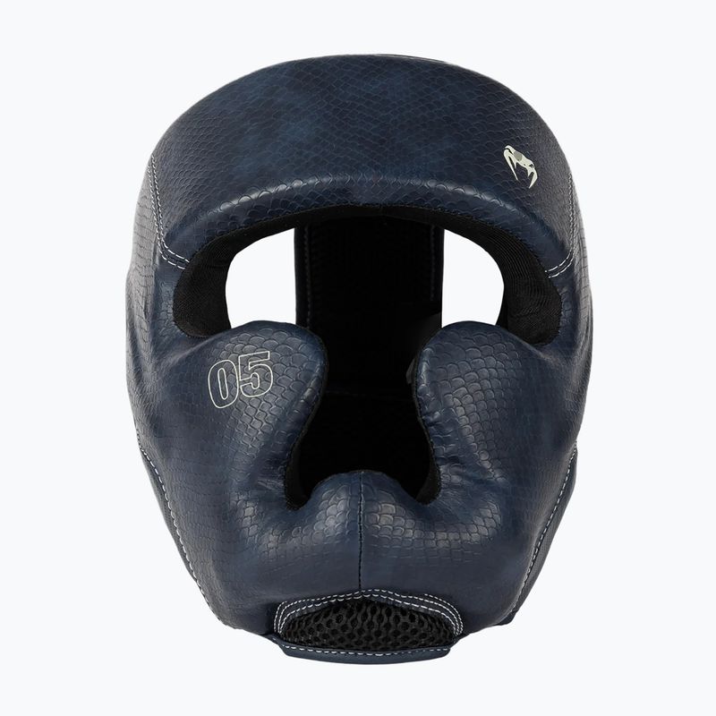 Kask bokserski Venum Impact Evo Scales Headgear midnight blue