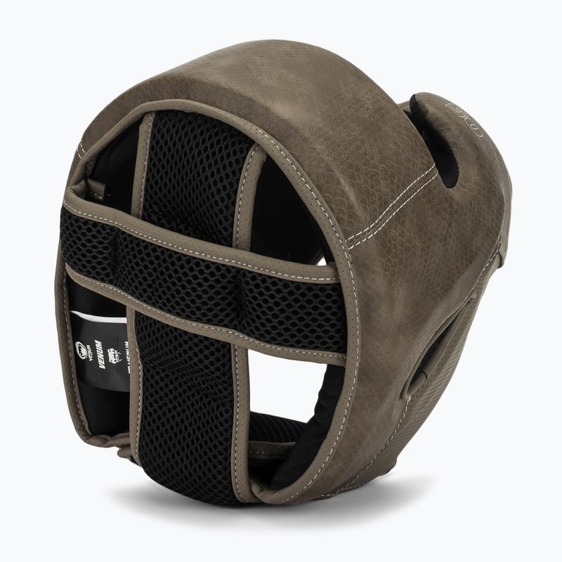 Kask bokserski Venum Impact Evo Scales Headgear brown 6