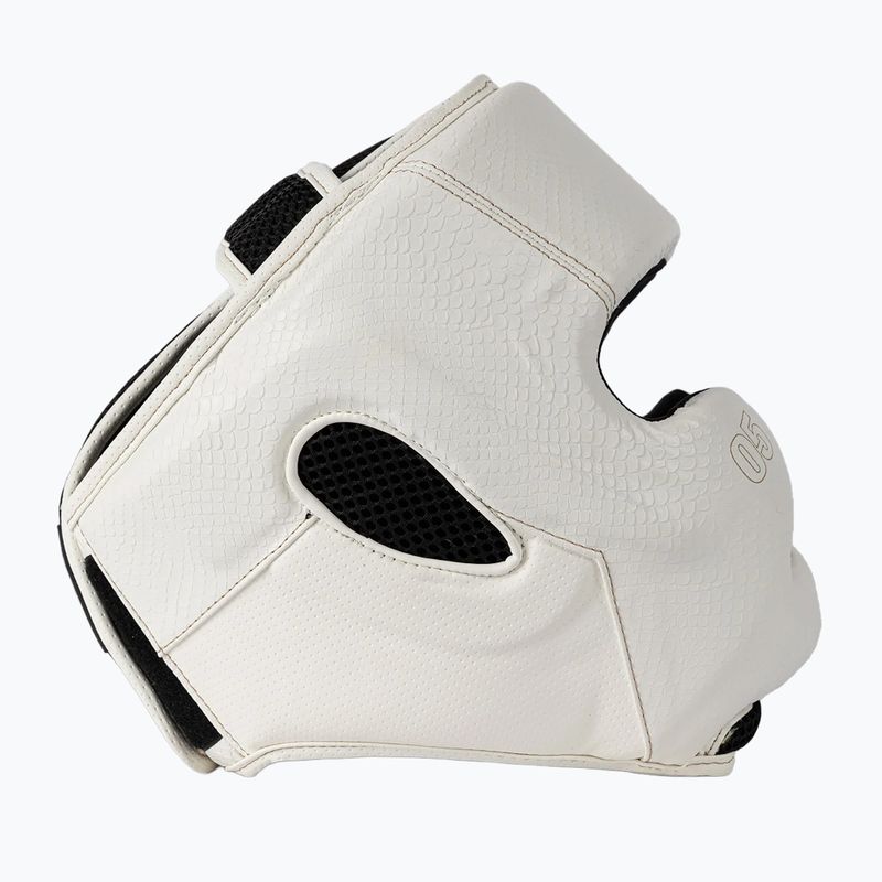Kask bokserski Venum Impact Evo Scales Headgear ivory 3