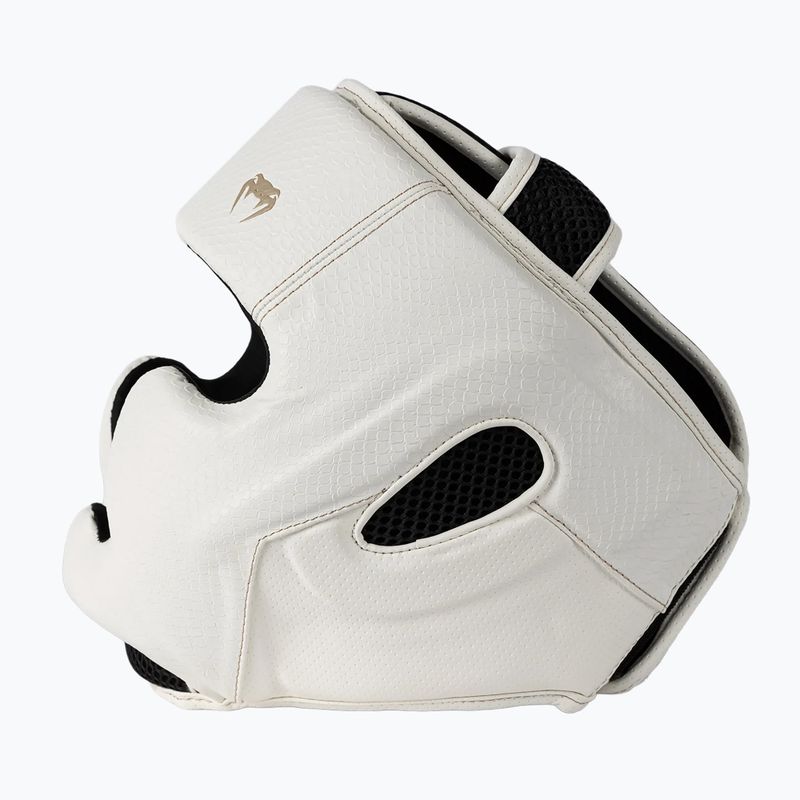Kask bokserski Venum Impact Evo Scales Headgear ivory 4