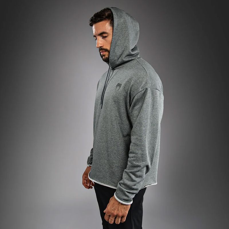 Bluza męska Venum Divide Hoodie heather grey 4