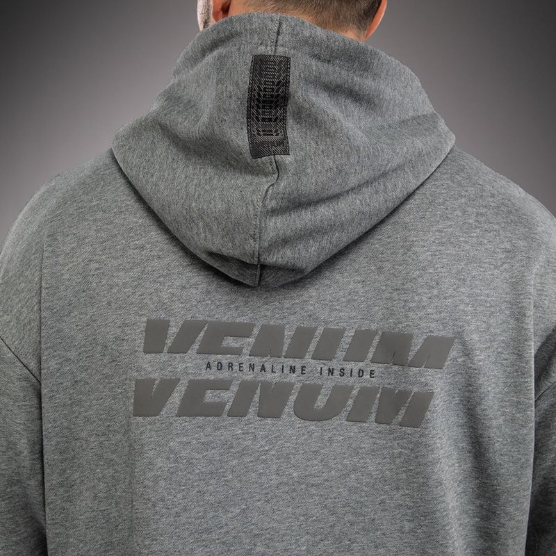 Bluza męska Venum Divide Hoodie heather grey 6