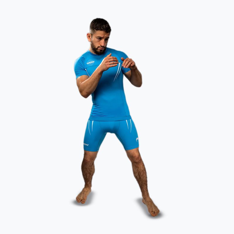 Rashguard męski Venum X WOW FC pacyfic blue 2