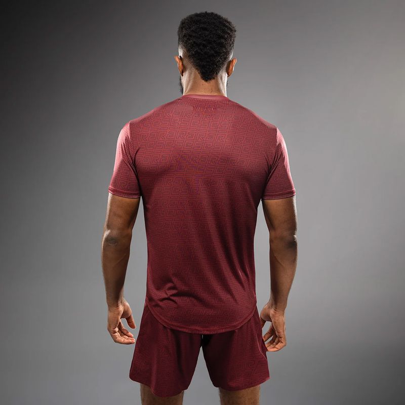 Koszulka treningowa męska Venum X Ares 2.0 Dry Tech burgundy 3