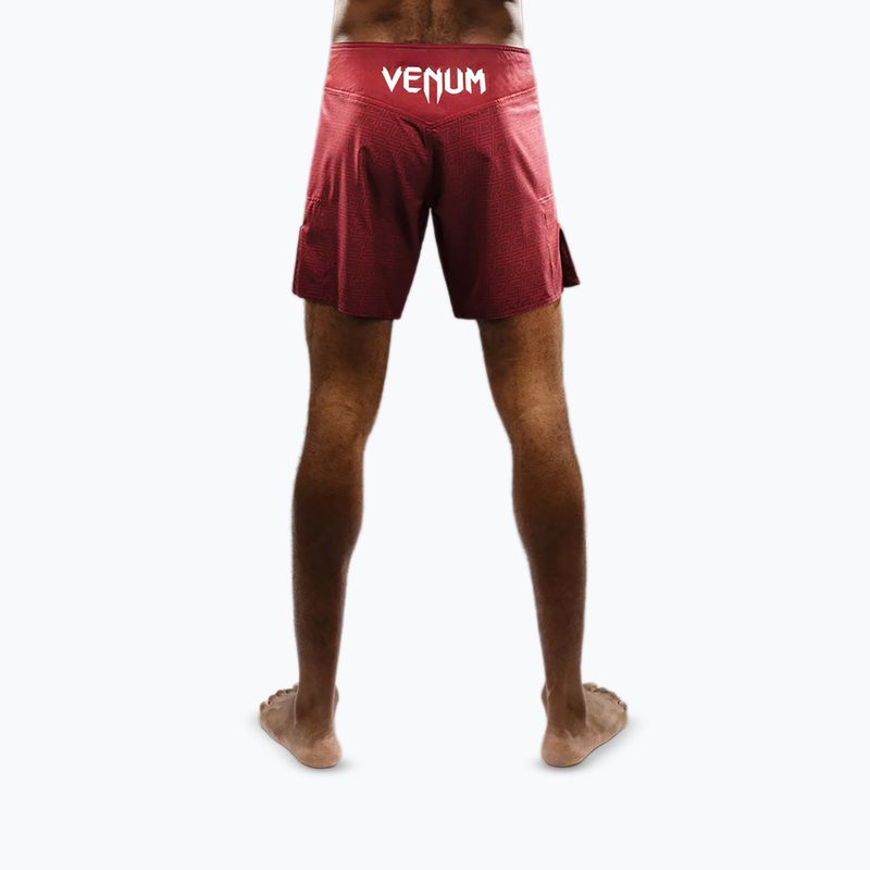 Spodenki treningowe męskie Venum X Ares 2.0 burgundy 3