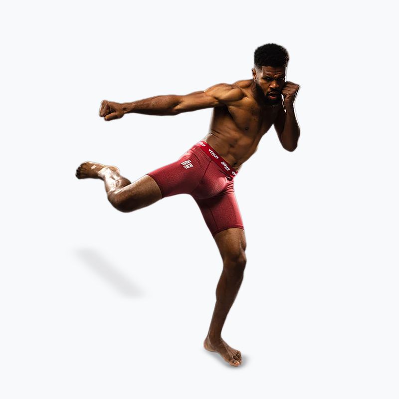 Spodenki treningowe męskie Venum X Ares 2.0 Vale Tudo burgundy 5