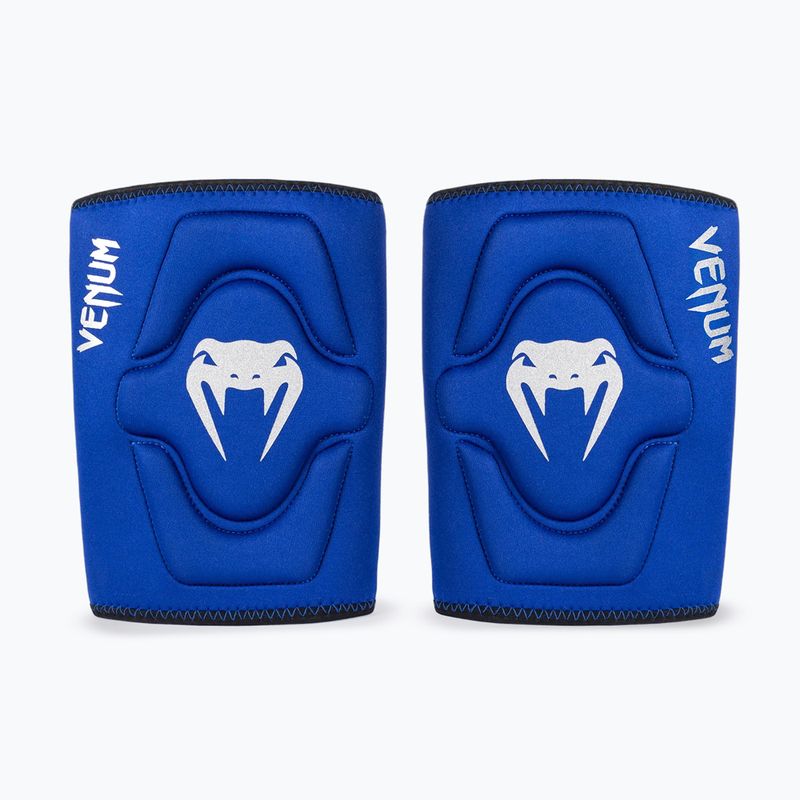 Ochraniacze kolan Venum Kontact Knee Pad royal blue/silver