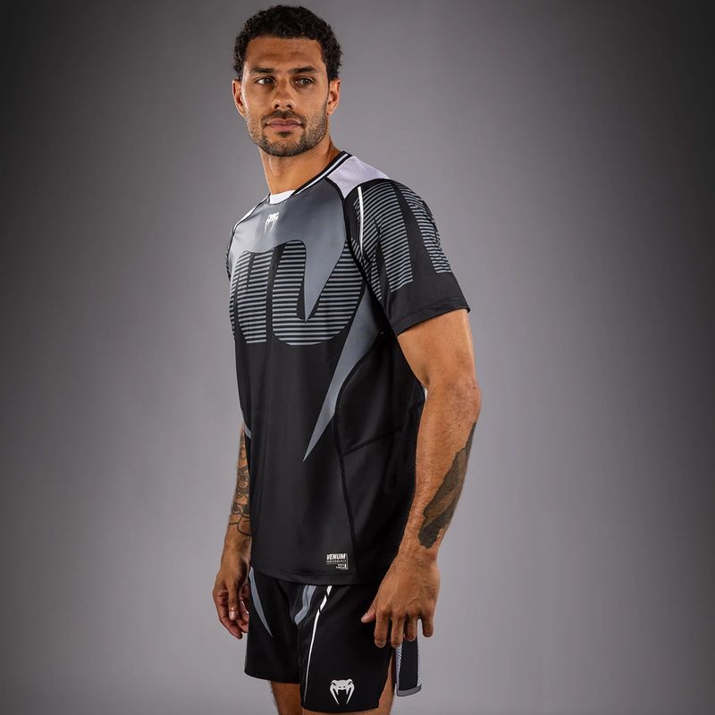 Koszulka męska Venum Adrenaline Dry-tech black/silver grey 4