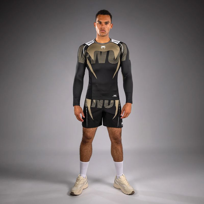 Rashguard longsleeve męski Venum Adrenaline Rashguard black/sand 2