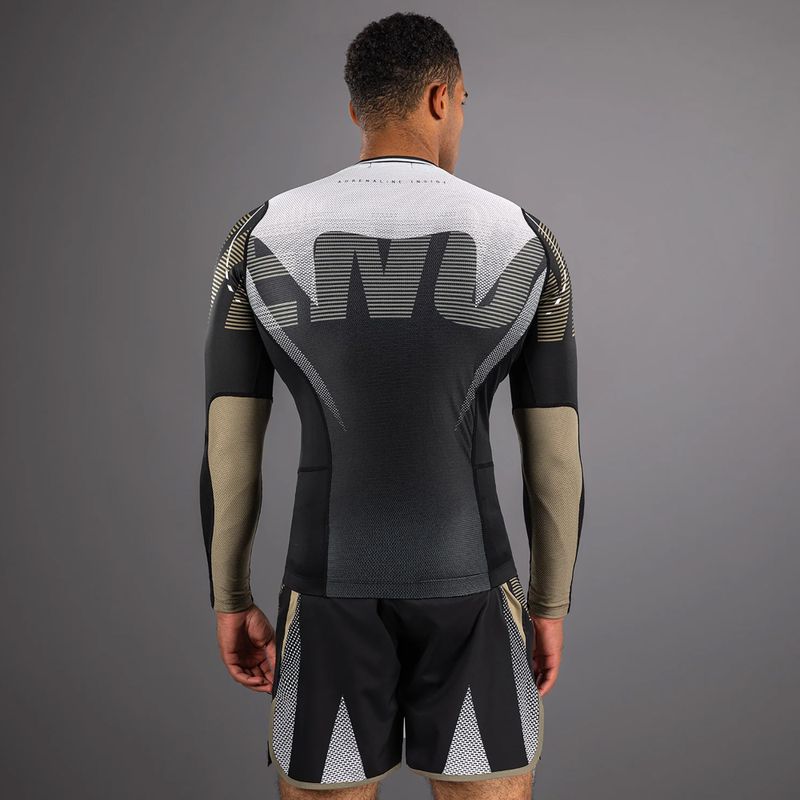 Rashguard longsleeve męski Venum Adrenaline Rashguard black/sand 3