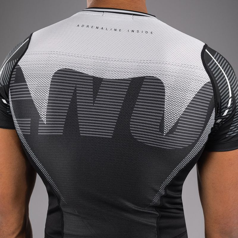 Rashguard męski Venum Adrenaline Rashguard black/silver grey 6