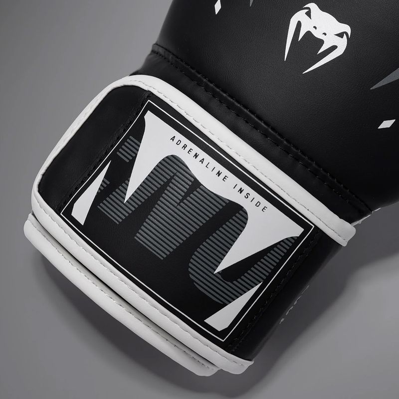 Rękawice bokserskie Venum Adrenaline Boxing black/silver grey 4