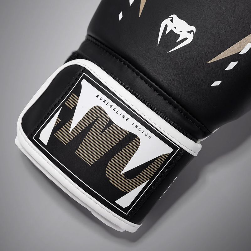 Rękawice bokserskie Venum Adrenaline Boxing black/sand 4