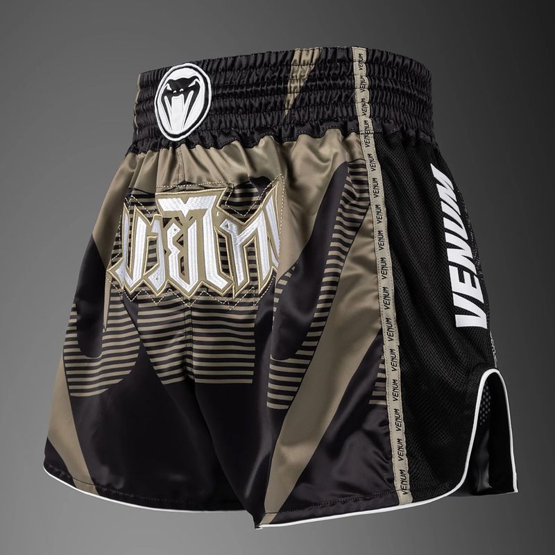Spodenki treningowe męskie Venum Adrenaline Muay Thai black/sand 2