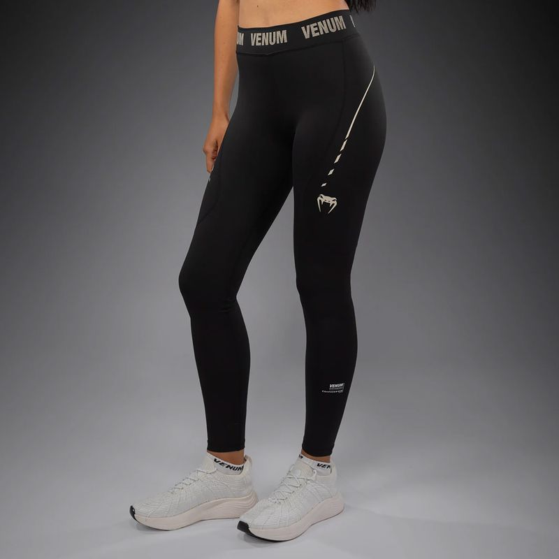 Legginsy treningowe damskie Venum Adrenaline black/ivory 4