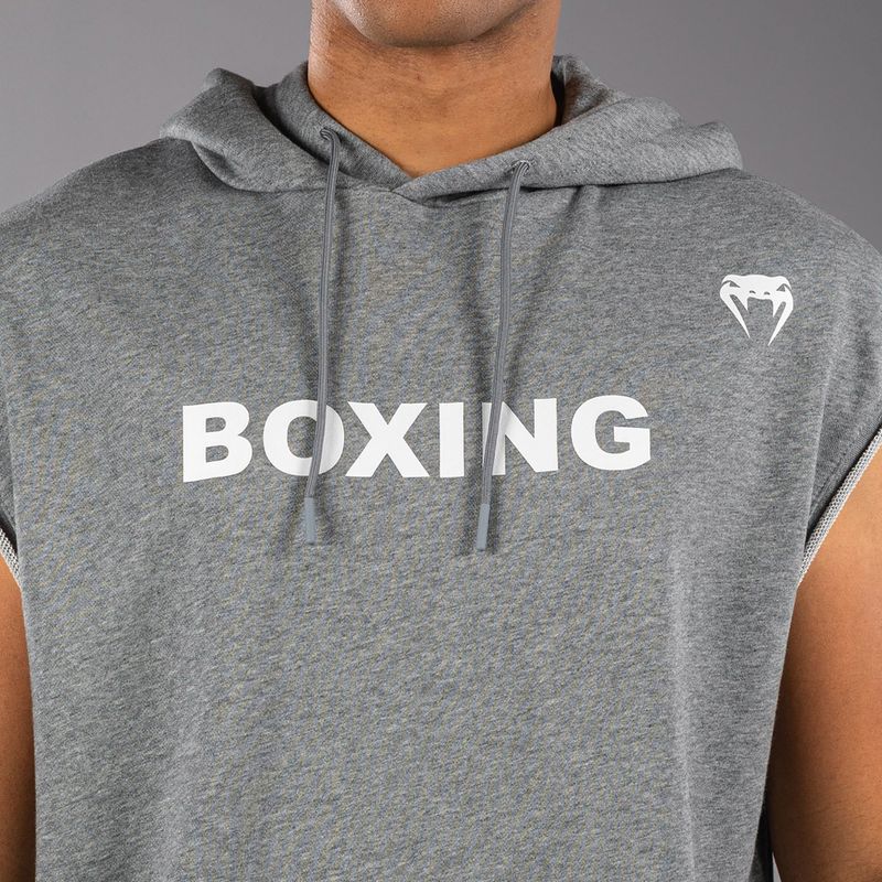 Bluza męska Venum Boxing VT Sleeveless Hoodie heather grey 5