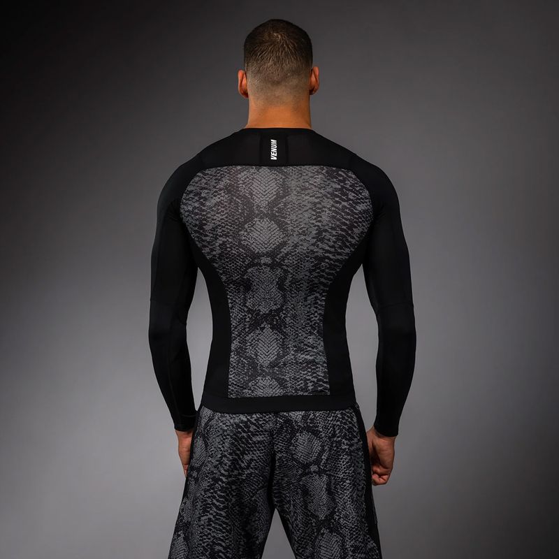 Rashguard longsleeve męski Venum G-Fit Scales Rashguard black/charcoal grey 2