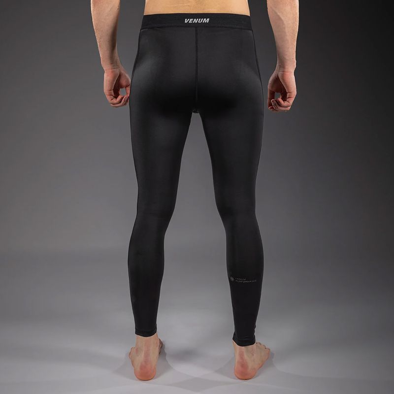 Legginsy treningowe męskie Venum G-Fit Scales black/charcoal grey 3