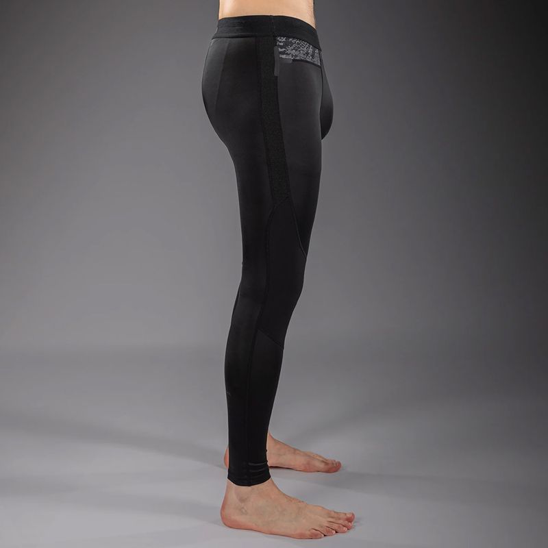 Legginsy treningowe męskie Venum G-Fit Scales black/charcoal grey 5