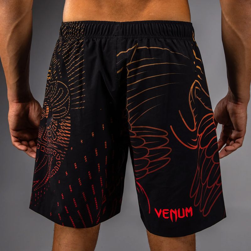 Spodenki treningowe męskie Venum Quetzal Fury Training black/fury red/tangerine 5