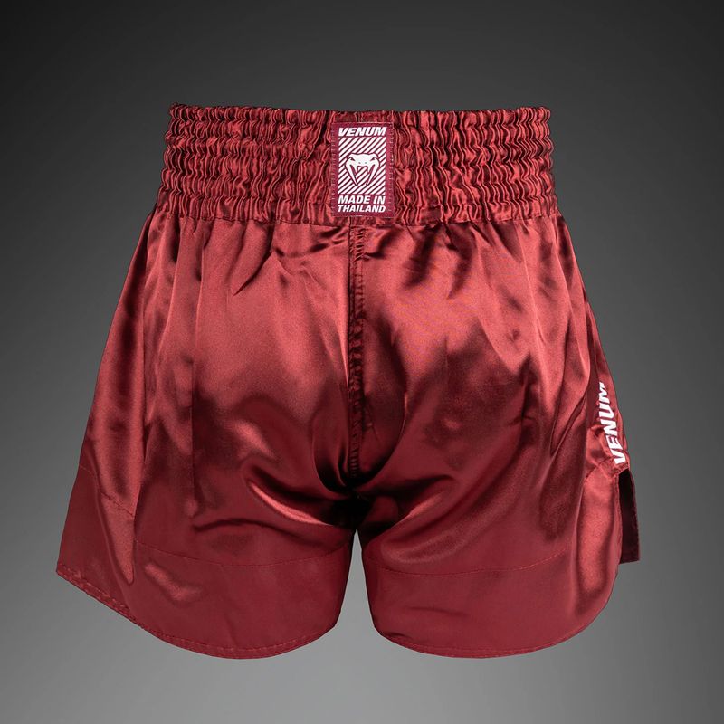 Spodenki treningowe męskie Venum Classic Evo Muay Thai burgundy 2