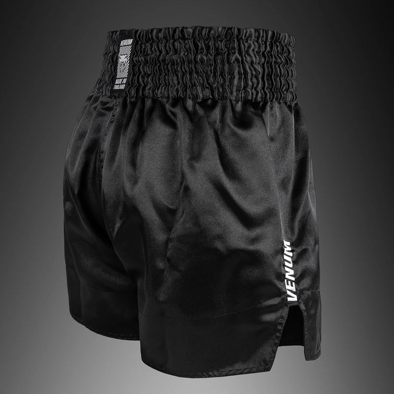 Spodenki treningowe męskie Venum Classic Evo Muay Thai black/white 4