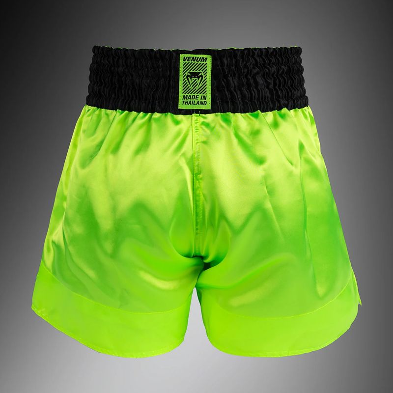 Spodenki treningowe męskie Venum Classic Evo Muay Thai neon yellow/black 2
