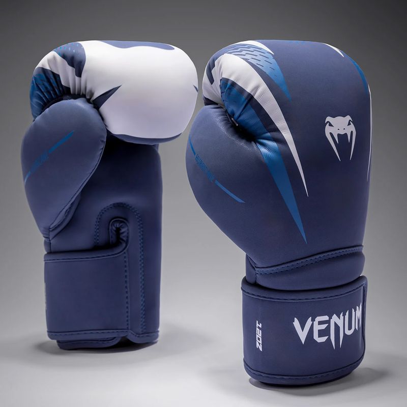 Rękawice bokserskie Venum Hurricane Boxing midnight blue/white 2