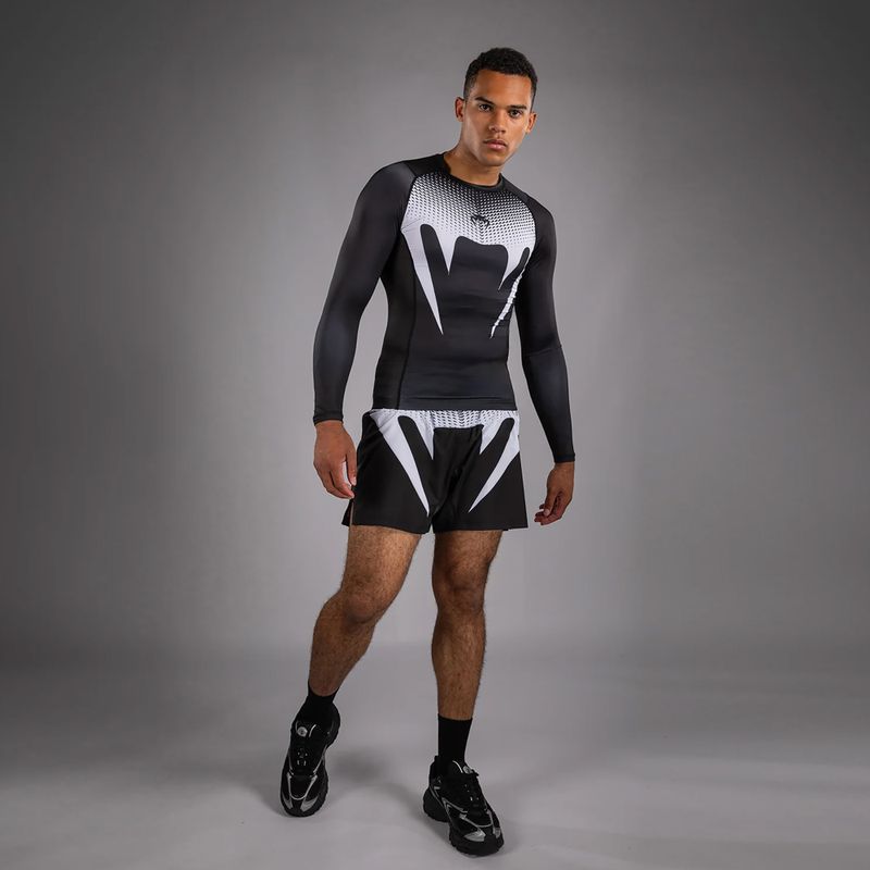 Rashguard longsleeve męski Venum No Gi Rashguards black/white 2