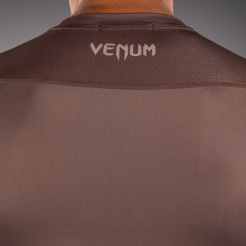 Rashguard męski Venum No Gi Rashguards chocolate brown 6