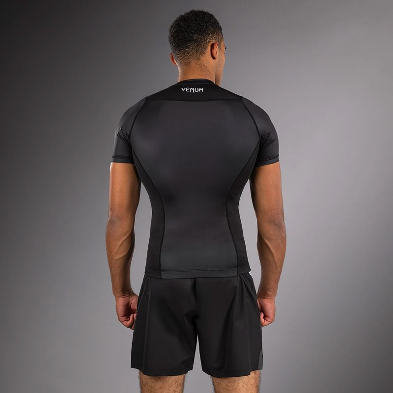 Rashguard męski Venum No Gi Rashguards black/white 3