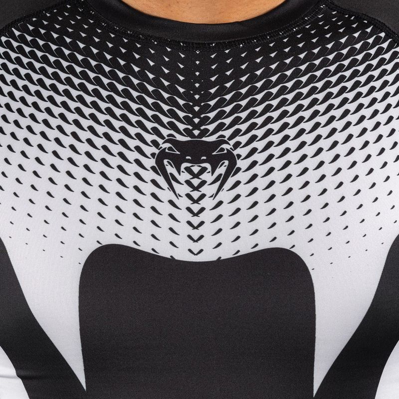 Rashguard męski Venum No Gi Rashguards black/white 4