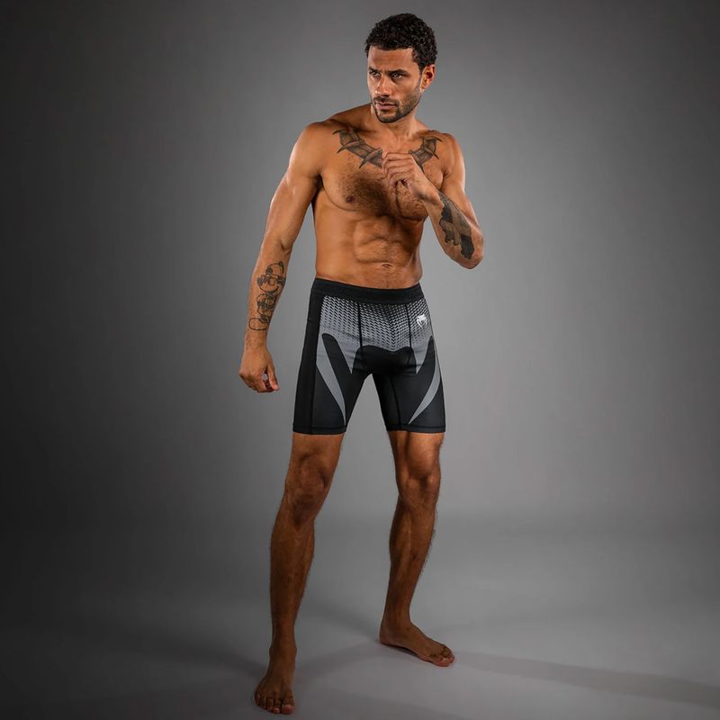 Spodenki treningowe męskie Venum No Gi Vale Tudo black/silver grey 2