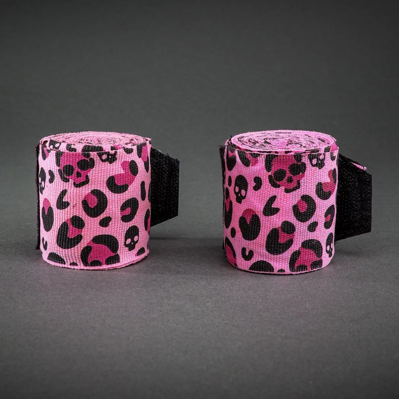 Bandaże bokserskie Venum Skull Handwraps 400 cm 2