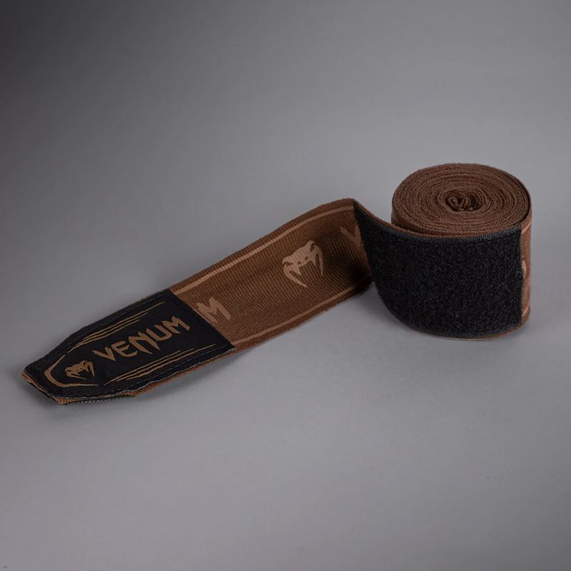 Bandaże bokserskie Venum Classic Handwrap Advanced 250 cm dark brown 3