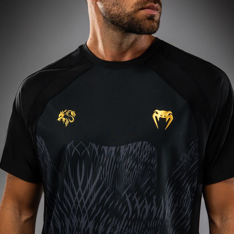 Koszulka męska Venum x Chimaev Dry Tech black/grey 6