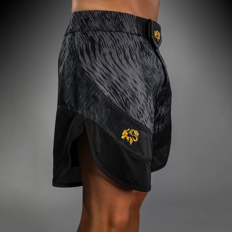 Spodenki treningowe męskie Venum x Chimaev Fightshorts black/grey 5